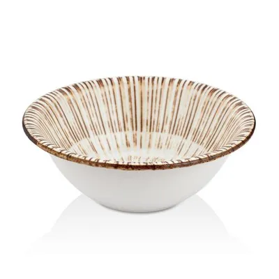 Салатник 22 см,1250 мл фарфор, серия "Legna", завод "By Bone Innovation"