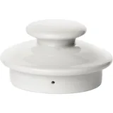 Крышка для сахарницы «Прага» фарфор 200мл D=7,H=4см белый