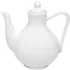 Соусник «Кунстверк» кувшинчик фарфор 170мл D=30,H=120,L=120,B=55мм белый, изображение 2