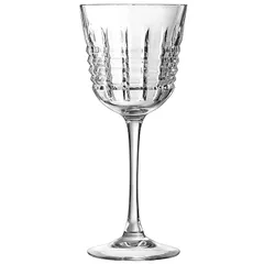 Wine glass “Rendezvous”  chrome glass  250 ml  D=73, H=198 mm  clear.