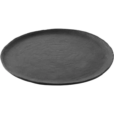 Тарелка «Уайли» керамика D=285,H=18мм черный,матовый, изображение 3