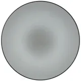 Тарелка «Экинокс» мелкая фарфор D=310,H=35мм серый