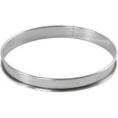 Pastry ring  stainless steel  D=16, H=2cm  metal.