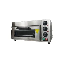 Печь для пиццы CP-POL01 сталь нерж. D=40,H=28,L=56,B=57см 2Квт серебрист.