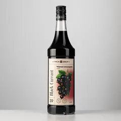 Сироп «Черная Смородина» Pinch&Drop стекло 1л D=85,H=330мм черный, изображение 3