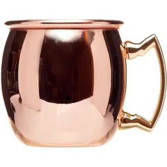 Shot mug “Moscow Mule” stainless steel, copper 60ml ,H=47mm rose. gold