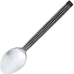 Tea spoon “Disrest”  stainless steel , L=14 cm  black, metal.