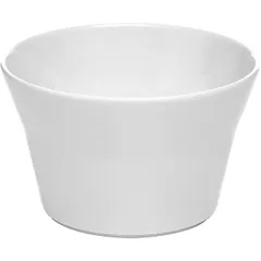 Salad bowl “Liv” porcelain 0.6l D=14,H=8cm white