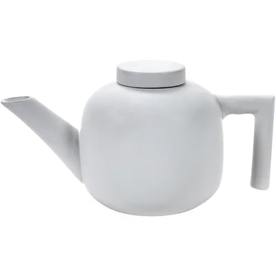 Чайник заварочный «Фэмили сэт» кост.фарф. 1л D=13,5,H=12,5см белый