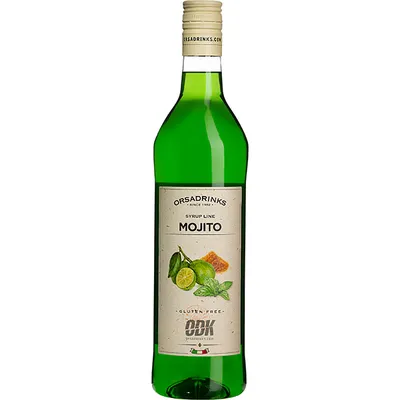 Сироп «Мохито» ODK пластик 1л D=8,H=32см зелен., Состояние товара: Новый, Вкус: Мохито, Материал: Пластик, Объем по данным поставщика (мл): 1000