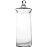 Банка с крышкой стекло D=10,H=27см прозр.