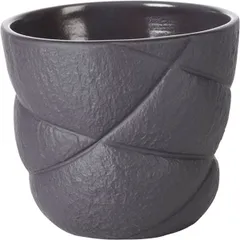 Стакан для горячих напитков «Саксэшен» фарфор 200мл D=100,H=89мм черный