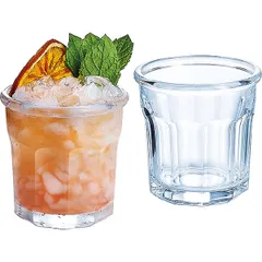 Стакан для подачи «Эскаль» стекло 180мл D=77,H=78мм прозр., изображение 2