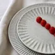 Тарелка «Ритм» плоская керамика D=268,H=15мм серый, Цвет: Серый, Диаметр (мм): 268, изображение 10