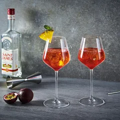 Бокал для вина «Ультим» стекло 470мл D=90,H=232мм прозр., изображение 2