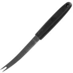 Нож барный сталь нерж.,полиамид ,L=221/111,B=21мм серебрист.,черный