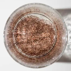 Олд фэшн (стакан) «Кракле» с золотой или черной пудрой стекло 350мл D=75,H=90мм прозр., изображение 3