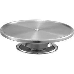 Cake stand “Prootel”  stainless steel  D=33, H=8cm  metal.