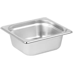 Гастроемкость GN 1/6 сталь нерж. 1л ,H=65,L=176,B=162мм металлич.