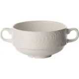 Чашка бульонная «Оптик» фарфор 290мл D=10,H=5см белый