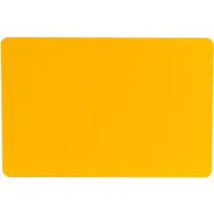 Cutting board plastic ,H=1,L=30,B=20cm yellow.