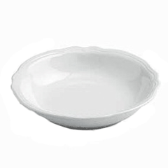 Deep plate “Opera”  porcelain  D=20cm  white