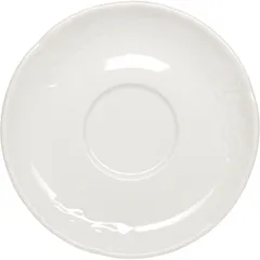 Блюдце «Мелодия» фарфор D=140/53,H=17мм белый