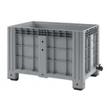 Контейнер для продуктов для хранения (до 3000 кг) полиэтилен 470л ,H=80,L=120,B=80см серый