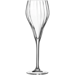 Flute glass “Simetri”  chrome glass  160 ml  D=65, H=198 mm  clear.