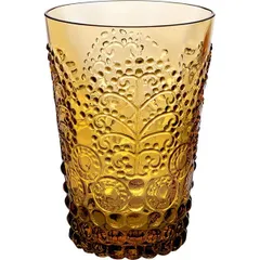 Old fashion glass 240ml D=78,H=107mm amber