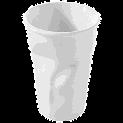 Стакан для горячих напитков «Фруассэ» фарфор 250мл D=80,H=114мм белый