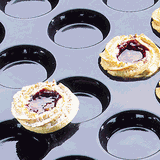 Форма кондитерская «Круг» на листе 15шт. силикон,стеклопласт. D=91,H=8,L=600,B=400мм