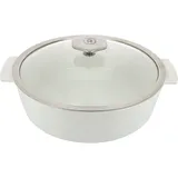 Кастрюля для запекания «Революшн» с крышкой керамика,термост.стекло 3,6л D=28,H=12,5см