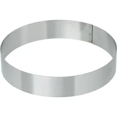 Форма кондитерская «Кольцо» сталь нерж. D=230,H=45мм