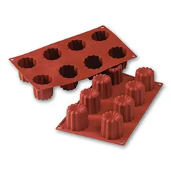 Confectionery mold (8 cells)  silicone  D=55, H=50mm