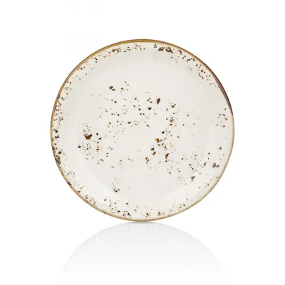 Тарелка мелкая "Elegance" 17см. фарфор By Bone