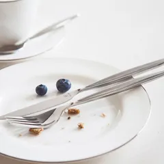 Вилка десертная «Монтевидео» хромоник. сталь ,L=19,6см хромиров., изображение 2