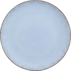 Plate "Option Natural Blue" small  porcelain  D=32, H=2cm  blue.