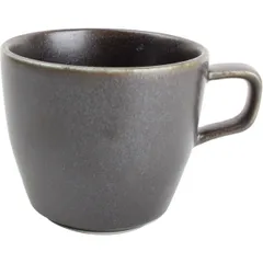 Tea cup “Black Series”  porcelain  190 ml  black