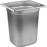 Гастроемкость GN 1/6 сталь нерж. 3,2л ,H=20,L=17,6,B=16,2см металлич.