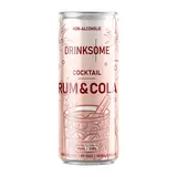 Напиток безалкогольный «Ром Кола» жесть белая 330мл D=55,H=143мм св.корич.