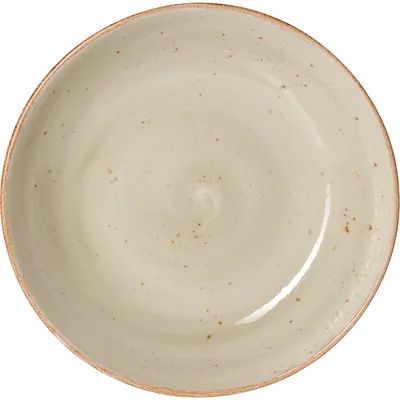 Салатник «Крафт Грин» фарфор 0,65л D=205,H=40мм зелен., Цвет: Зеленый, Диаметр (мм): 205