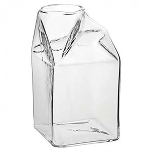 Емкость для сока стекло 420мл ,H=12,6см прозр.