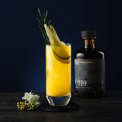 Кордиал «Тимьян / Лимонный Мирт / Груша» C.O.D.E стекло 0,5л D=7,H=18см, Состояние товара: Новый, Вкус: Груша, изображение 3