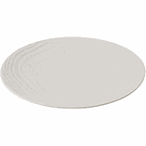 Тарелка «Арборесценс» мелкая фарфор D=280,H=35мм слон.кость