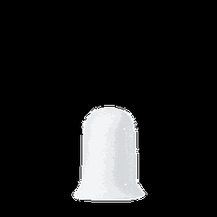 Солонка «Ресторан» стекло D=45,H=60мм белый