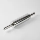 Скалка сталь нерж. D=77,L=469/250мм металлич.