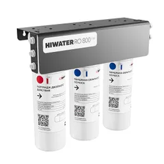 Фильтр для воды «RO-800 Lite V2» обратного осмоса c подоболочкой (ресурс 30 000 л) полипроп. 11л чер