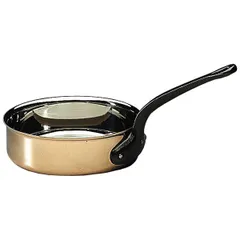 Frying pan copper,stainless steel D=16,H=5cm