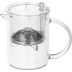 Чайник заварочный «Гунфу» с фильтром термост.стекло,поликарбонат 350мл D=75,H=115,L=120мм прозр., изображение 4